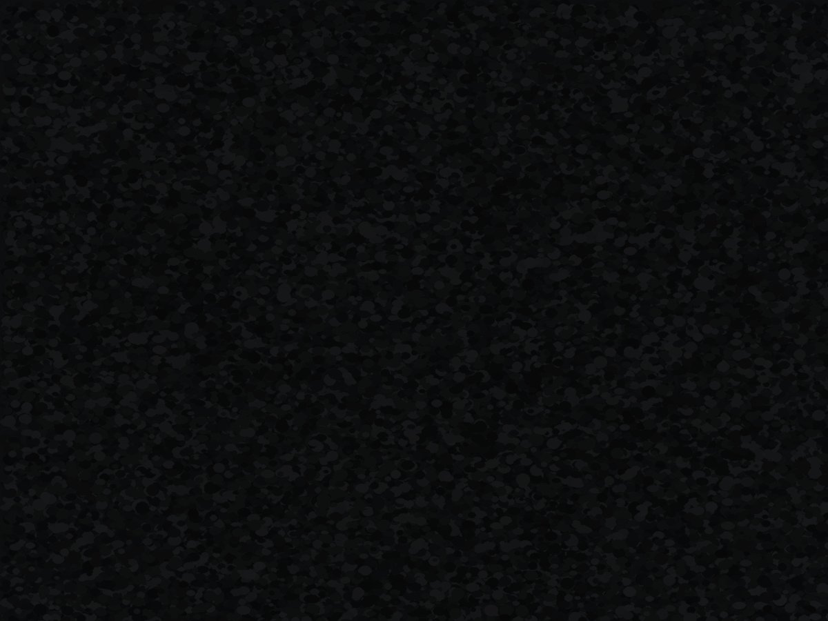 Carbon garage floor flake blend — solid black — installed by TRC in North Texas