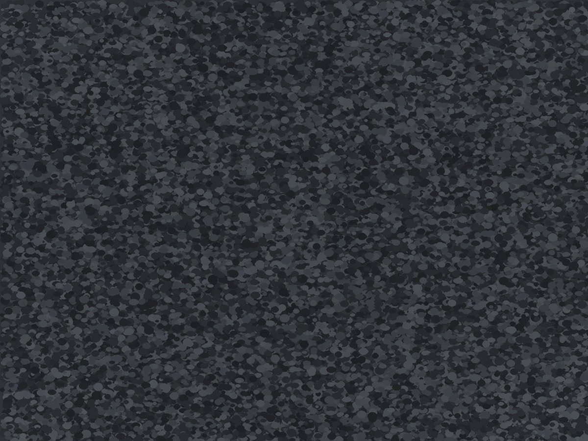 Nightfall garage floor flake blend — charcoal & slate — installed by TRC in North Texas